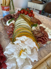 Load image into Gallery viewer, Melon Parma Ham and burrata grazing board