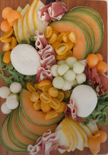 Load image into Gallery viewer, Melon Parma Ham and burrata grazing board