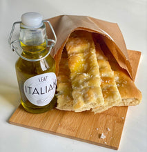 Load image into Gallery viewer, Focaccia Genovese with extra virgin olive oil full tray ( six portions )
