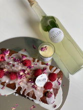 Load image into Gallery viewer, Raspberry and Rose yogurt cake loaf