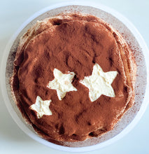 Load image into Gallery viewer, Tiramisu cake for 8/10 people