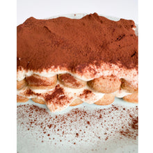 Load image into Gallery viewer, Tiramisu cake for 8/10 people
