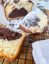 Load image into Gallery viewer, Marbleised Plumcake Vanilla and Dark Cocoa