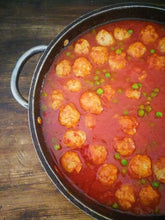 Load image into Gallery viewer, Polpette ( meatballs ) with peas for FOUR people