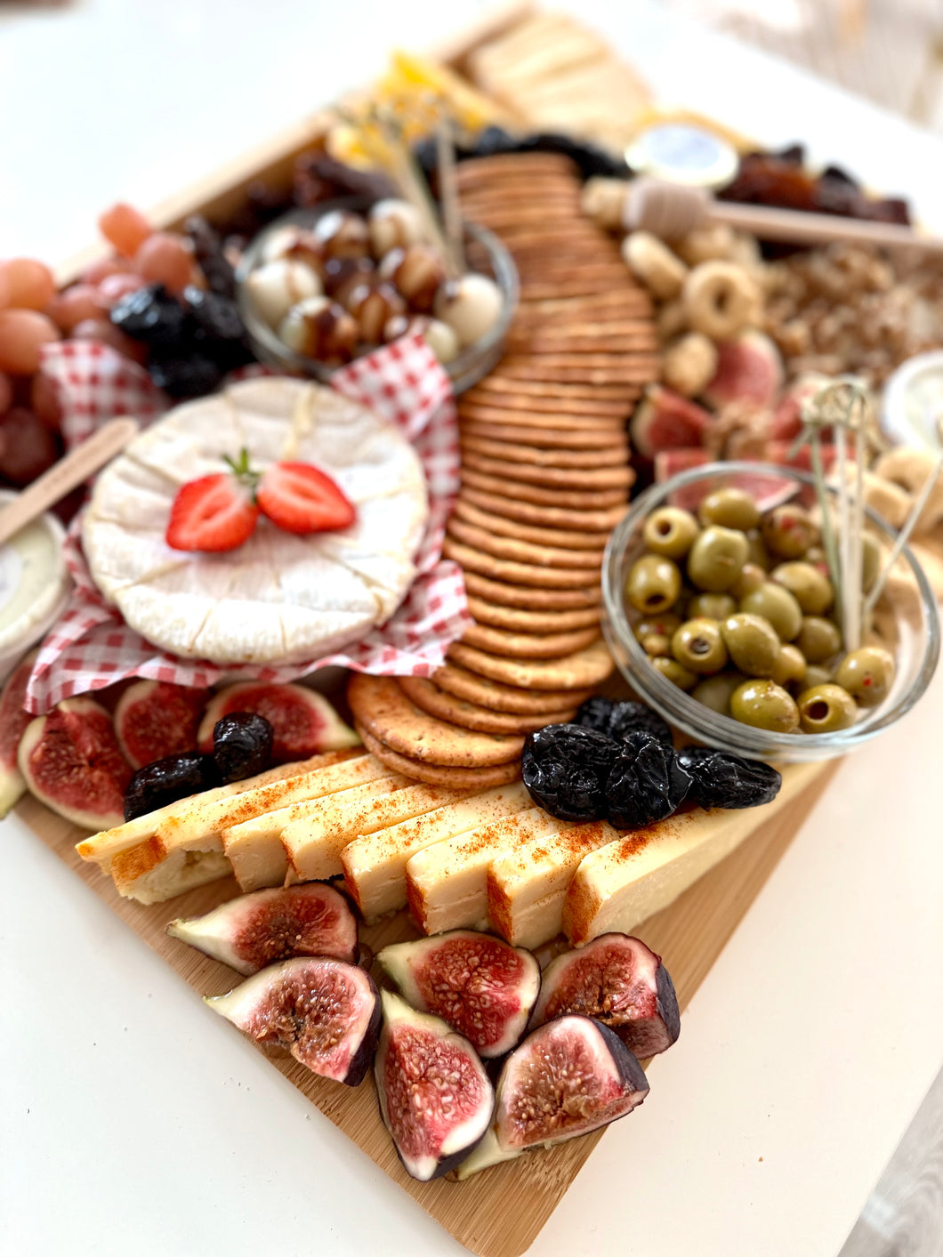 Cheese board + focaccia