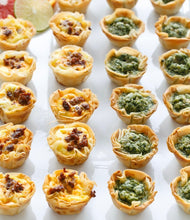 Load image into Gallery viewer, Custom catering with canape’ finger-food
