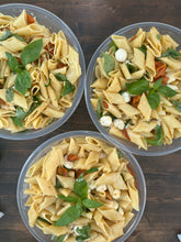 Load image into Gallery viewer, Pasta salad confit tomatoes, mozzarella and basil x 10

