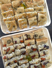 Load image into Gallery viewer, Focaccia plain with extra virgin olive oil full tray
