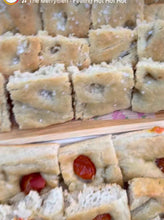 Load image into Gallery viewer, Focaccia plain with extra virgin olive oil full tray
